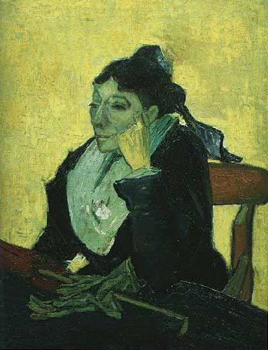 Vincent Van Gogh L Arlesienne oil painting image